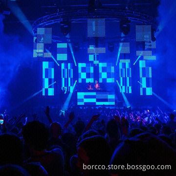 Stage Background LED Curtain Display Screen with 2000 Nits Brightness